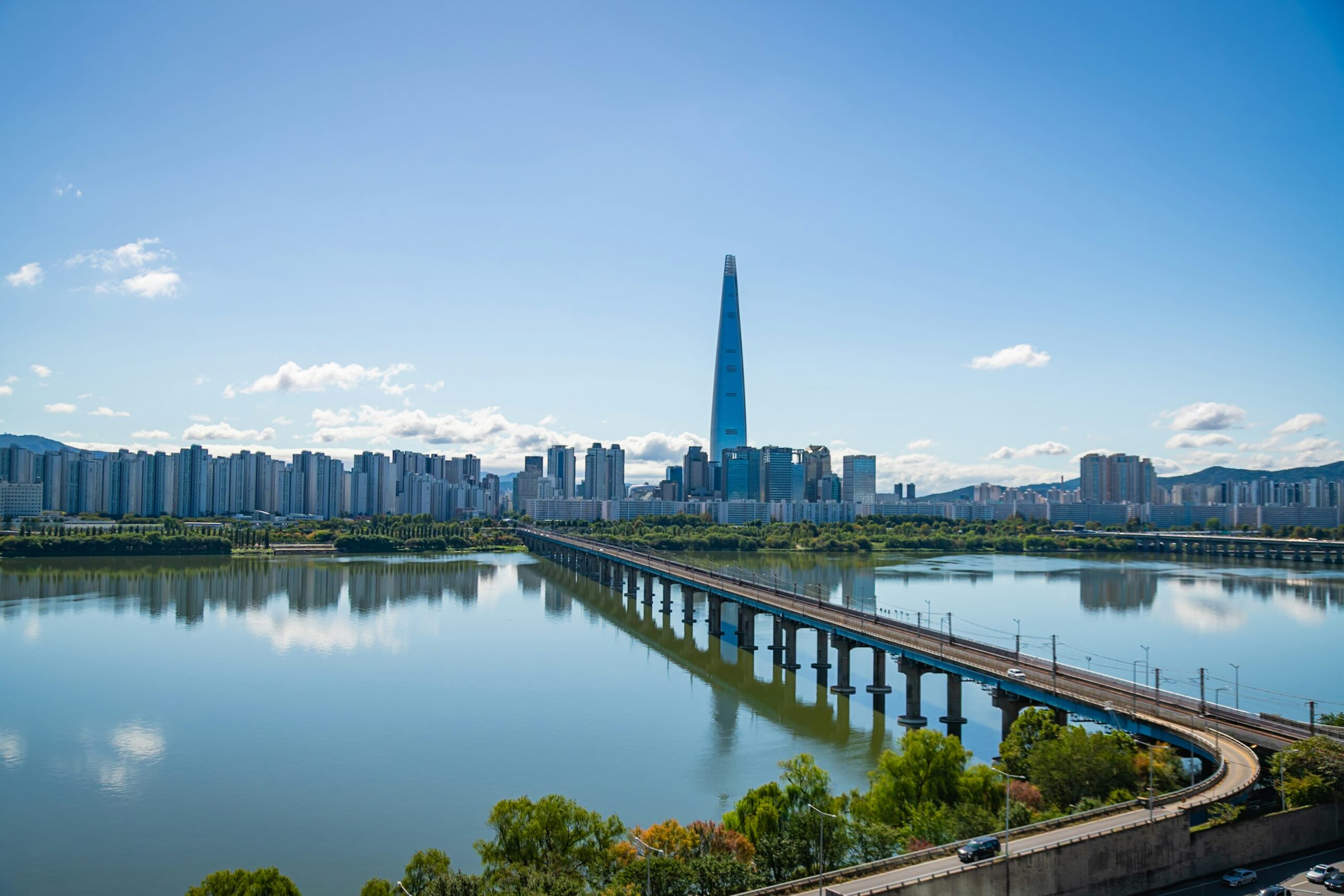 Bright Seoul skyline illustrating South Korea’s plan to approve abortion pills for the first time